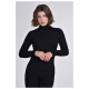 Target Γυναικεία μακρυμάνικη μπλούζα Turtleneck Long Sleeve "Rib Viscose"